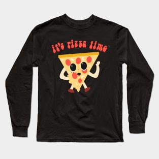 Pizza Time Long Sleeve T-Shirt